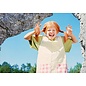modern times Pippi Longstocking postcard  - Pippi is going to get you!
