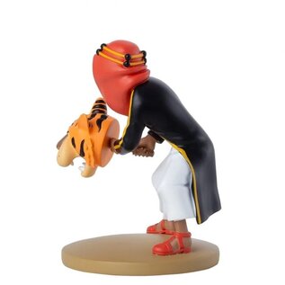moulinsart Kuifje beeldje - Abdallah met tijger