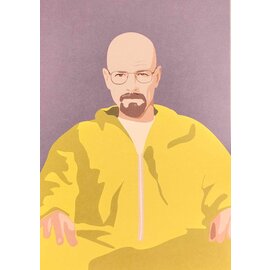 Nobis Design Pop Art New Generation Postkarte - Walter White - Heisenberg - Breaking Bad