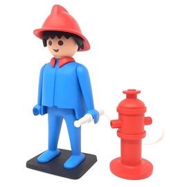 Plastoy Playmobil statue - Firefighter figure