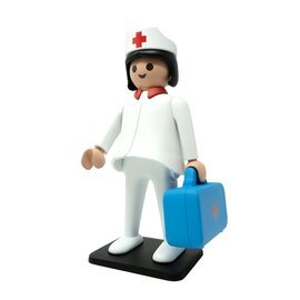 Plastoy Playmobil - Statue - Krankenschwester - Figur