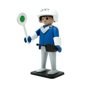 Plastoy Playmobil statue - Police officer figure
