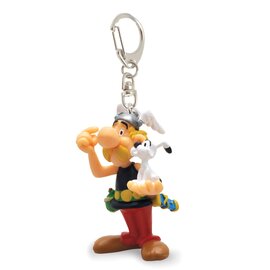Plastoy Asterix Schlüsselanhänger mit Figur - Asterix met Idéfix