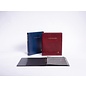 Importa Populair De Luxe  coin album with 5 coin sheets and red interleaving - red