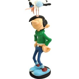 Plastoy Gaston Statue - Gomer Goof with seagull