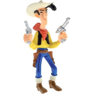 Plastoy Lucky Luke Figur - Lucky Luke mit 2 Revolvern