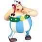 Plastoy Asterix figure - Obelix in love with flowers in hand