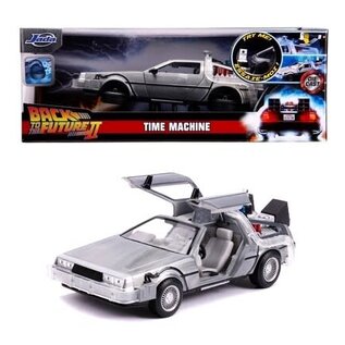 Jada Toys Back to the Future II - DeLorean Time Machine 1:24