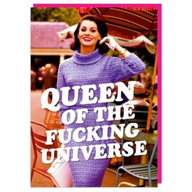 Dean Morris Greeting card - Fabulous! - Queen of the fucking universe