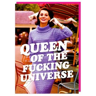 Dean Morris Greeting card - Fabulous! - Queen of the fucking universe