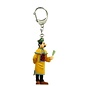 moulinsart Tintin Keychain -  Thompson in China with fan figure - The Blue Lotus