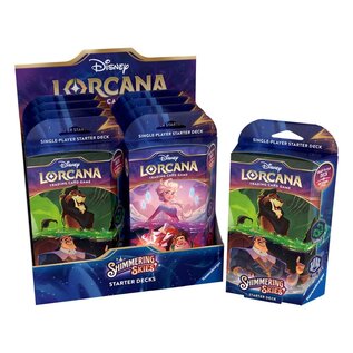 Ravensburger Disney Lorcana - Shimmering Skies - Starter Deck