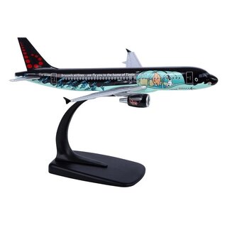 moulinsart Tim und Struppi Flugzeug Airbus A320 Tintin Rackham 1:200 Snap-Fit