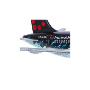 moulinsart Tim und Struppi Flugzeug Airbus A320 Tintin Rackham 1:200 Snap-Fit
