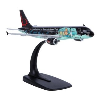 moulinsart Tim und Struppi Flugzeug Airbus A320 Tintin Rackham 1:200 Snap-Fit
