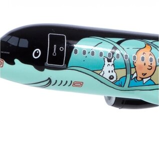moulinsart Tim und Struppi Flugzeug Airbus A320 Tintin Rackham 1:200 Snap-Fit
