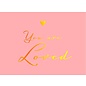 Nobis Design Pure postcard - You are Loved