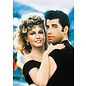 modern times Postcard - Grease movie - Olivia Newton-John & John Travolta