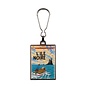 moulinsart Tintin metal keychain - The Black Island