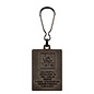 moulinsart Tintin metal keychain - The Black Island