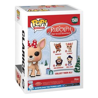 Funko Pop! Movies 1569 Rudolph the Red-Nosed Reindeer - Clarice (60th Anniversary)