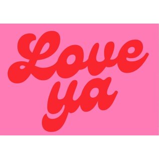 East End Prints Greeting card - Limbo and Ginger - Love Ya
