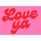 East End Prints Greeting card - Limbo and Ginger - Love Ya