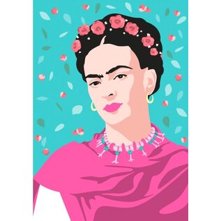 Nobis Design Postcard - Pop Art New Generation  - Frida Kahlo