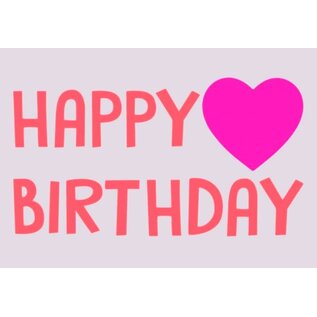 Nobis Design Postkaart - Luminous - Happy Birthday - verjaardagskaart
