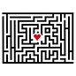 Tushita Postkaart - Herz- Labyrinth - Doolhof met hart