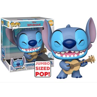 Funko Pop! Disney  Lilo & Stitch 1419 - Stitch with Ukele Jumbo