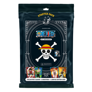 Panini One Piece - 25th trading card starter pack