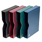 Leuchtturm leren insteekboek Premium Blauw 64 losse cassette