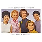 Fiftyways Cards Postcard - How to survive your birthday? Just keep on smiling!