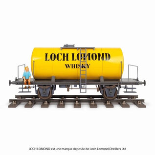 moulinsart Tim und Struppi Statue - Waggon Loch Lomond 77 cm