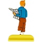 moulinsart Tim und Struppi Metallfigur - Tim mit Zeitung
