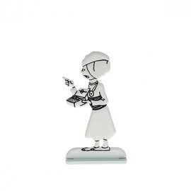 moulinsart Tim und Struppi Metallfigur - Tim mit Turban