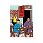 moulinsart Tintin L-shape A4 Plastic Folder Lunch scene from The Blue Lotus