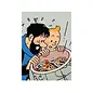 moulinsart Tintin L-shape A4 Plastic Folder Red Rackham's Treasure