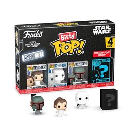 Funko Bitty Pop! Star Wars - Prinzessin Leia 4er-Set
