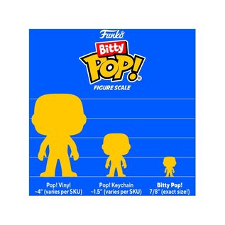Funko Bitty Pop! Star Wars - Prinzessin Leia 4er-Set