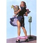 Tushita Postcard - Pin-up - Bus Stop