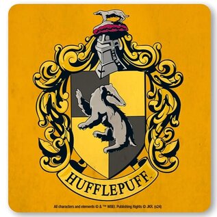 Logoshirt Harry Potter coaster -  Hufflepuff Classic logo