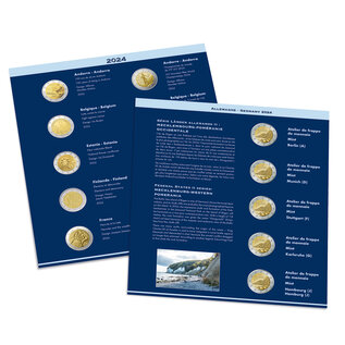 Leuchtturm Numis 2 Euro commemorative coins 2024