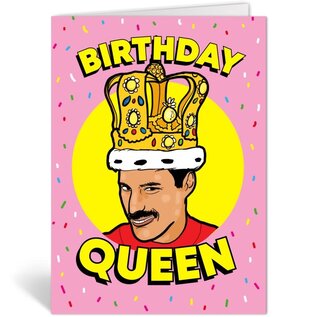 Studio Soph Greeting card - Queen - Freddie Mercury  Birthday Queen