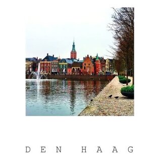 The Card Company Postcard - The Hague - Buitenhof with court pond
