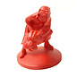moulinsart Tintin statue - Abdullah with Tiger monochrome