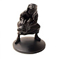 moulinsart Tintin statue - Abdullah with Tiger monochrome