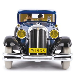 moulinsart Tintin model car 1:12 The Limousine to Nanking
