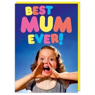 Dean Morris Grußkarte - Fabulous! - Best mum ever!